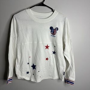 Youth Disney Parks Spirit‎ Jersey Size XL July 4th USA Stars Mickey
